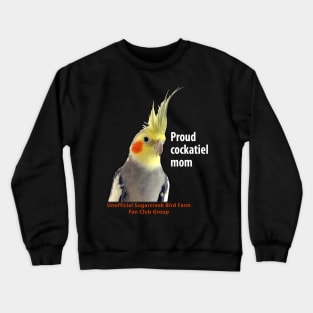 Cockatiel 3 - white type Crewneck Sweatshirt